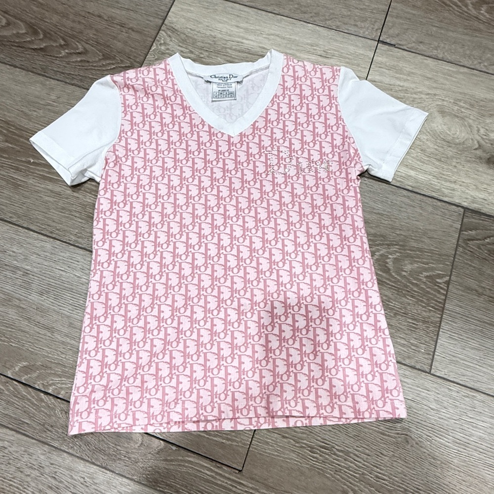 Authentic vintage Christian Dior V-Neck TShirt